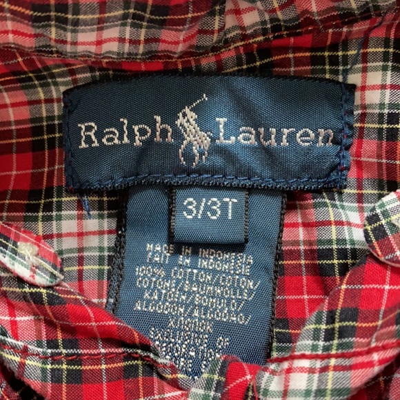 Ralph Lauren plaid button-up - Picture 4 of 6